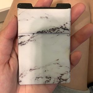 Marble card holder